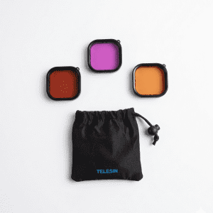 Pack de Filtros ND Telesin (ND8/16/32) para GoPro Hero 13/12/11/10/9